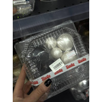 Набір "Сфери чорно - білі" перл.