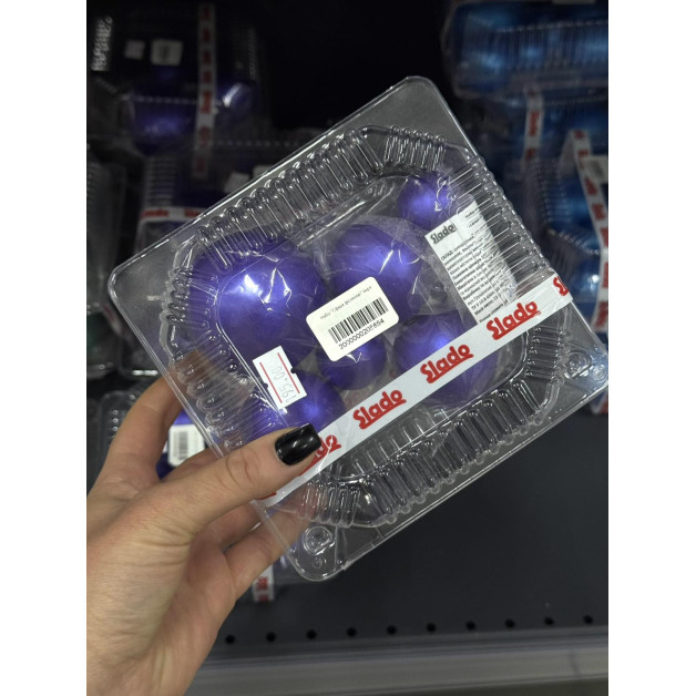 Набір "Сфери фіолетові" перл.