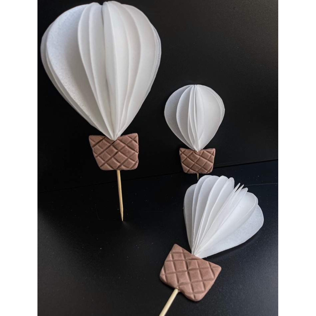 Набір "Вафельні повітряні кулі" 3 шт