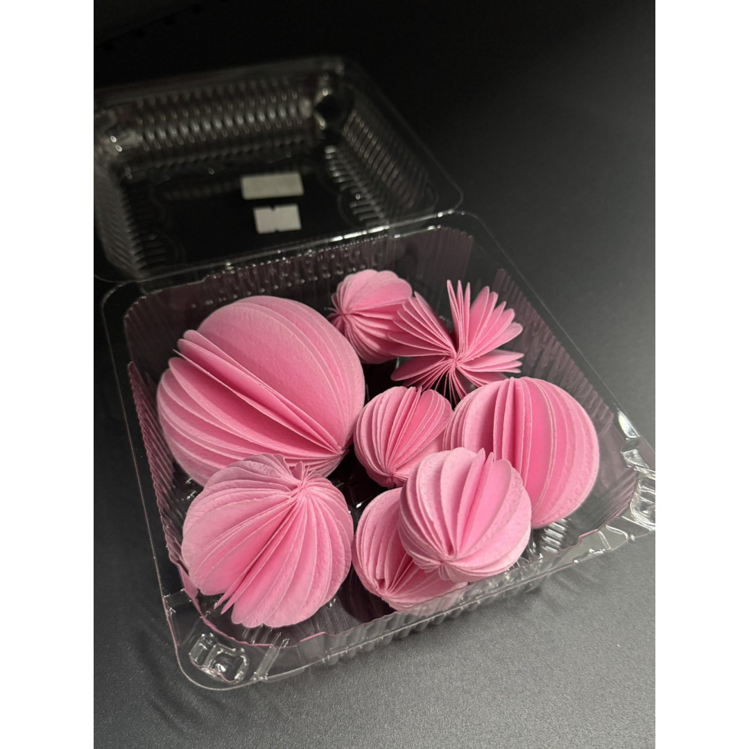 Набір "Вафельні сфери" рожеві