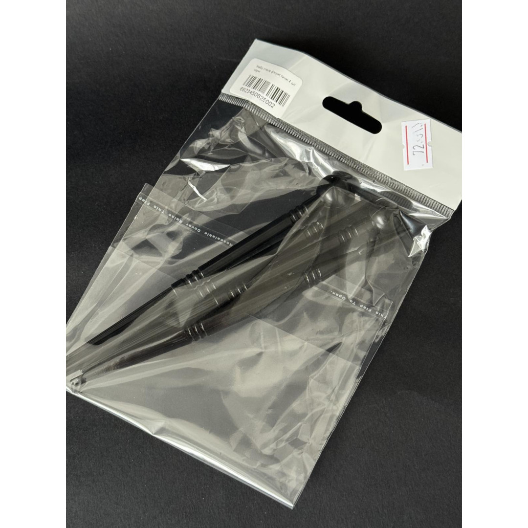 Набір стеків флористичні 4 шт чорні