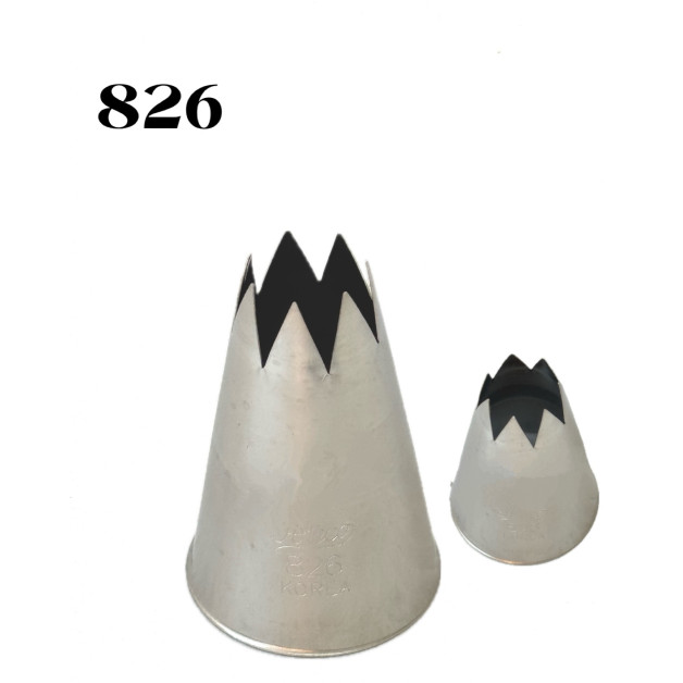 Насадка 826 відкрита зірочка атеко. Робоча частина -13мм