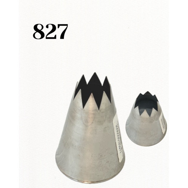 Насадка 827 відкрита зірочка атеко. Робоча частина -20мм.