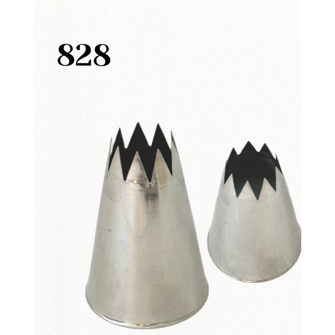 Насадка 828 відкрита зірочка атеко.Робоча частинаа -16мм.