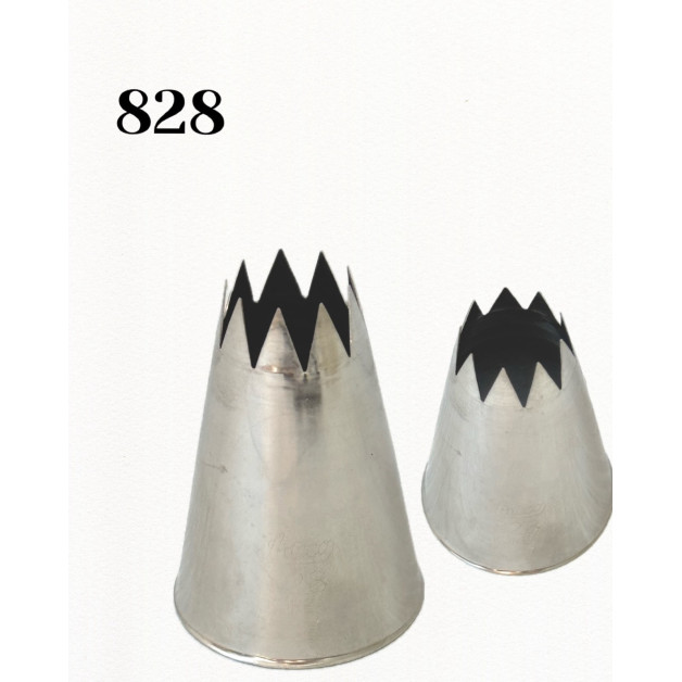 Насадка 828 відкрита зірочка атеко.Робоча частинаа -16мм.