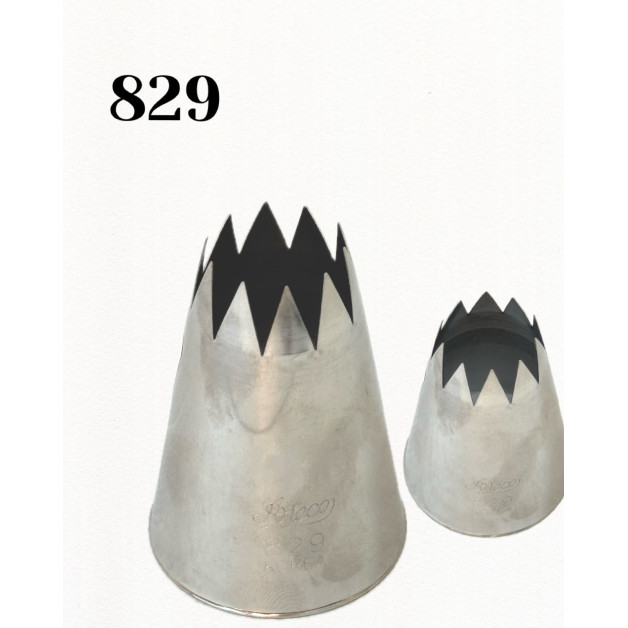 Насадка 829 відкрита зірочка атеко. Робоча частина -18мм.