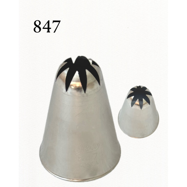 Насадка 847 закрита зірочка атеко. Робоча частина -14мм