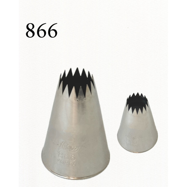 Насадка 866 відкрита зірочка атеко. Робоча частина -15мм