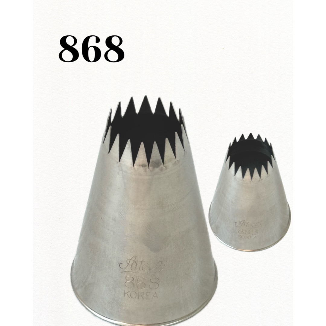 Насадка 868 відкрита зірочка атеко. Робоча частина -18мм.