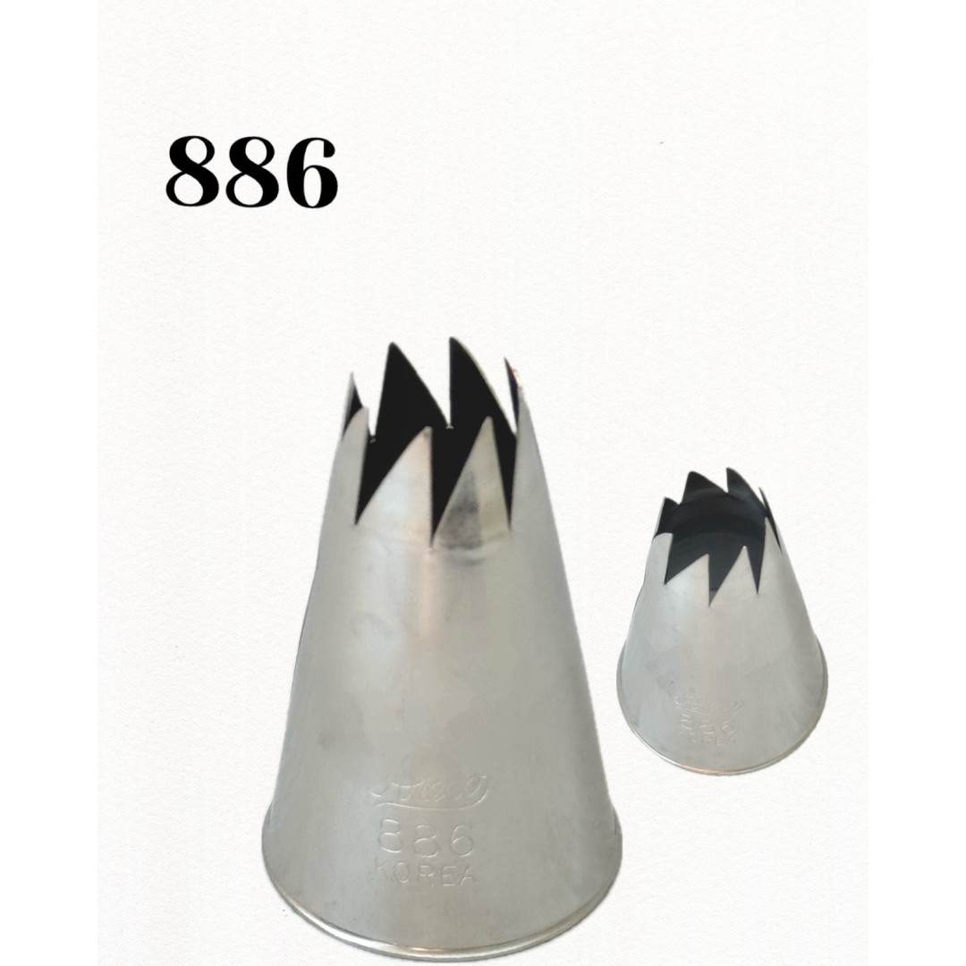 Насадка 886 відкрита зірочка атеко. Робоча частина -17 мм.