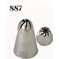 Насадка 887 закрита закручена зірочка атеко. Робоча частина -18мм.