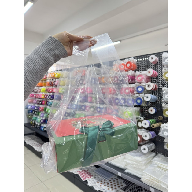 Пакет прозорий майка 35*50 см 25 шт