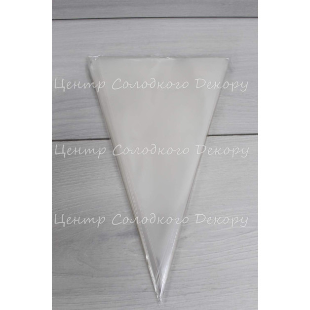 Пакети для пряників трикутні 15*25 100 шт