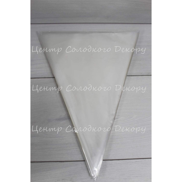 Пакети для пряників трикутні 25*35 100 шт