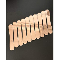 Палички для морозива весло 10 шт акрил рожевий