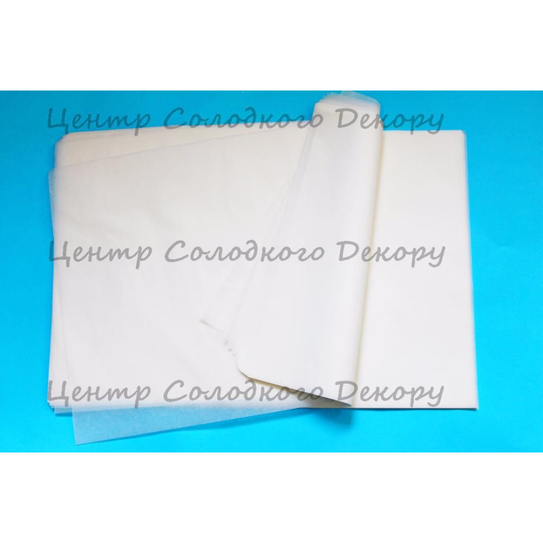 Папір пергаментний 100 листів білий силіконізований 60х40