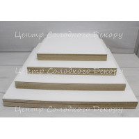 Підложка ДВП біла 30*30
