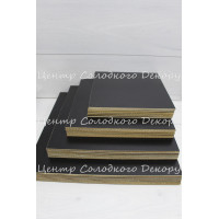 Підложка ДВП чорна 25*25 см