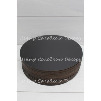 Підложка ДВП чорна діаметр 16 см