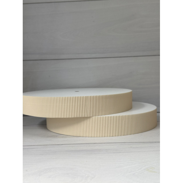 Підложка сендвіч гофра бежева h5 d30см