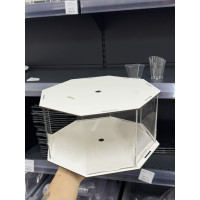 Підставка прозора+двп 8-ми гранна діам 25см.