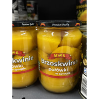 Персик консервований скло 680 г