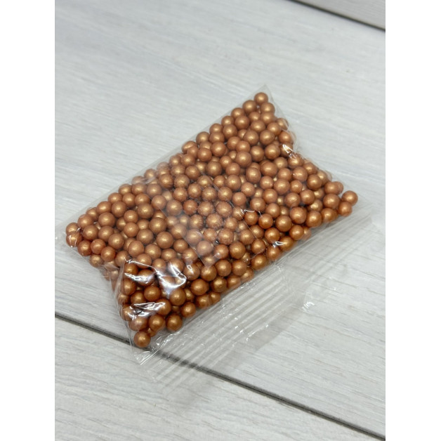 Посипка цукрова перл. бронзова 50 грам