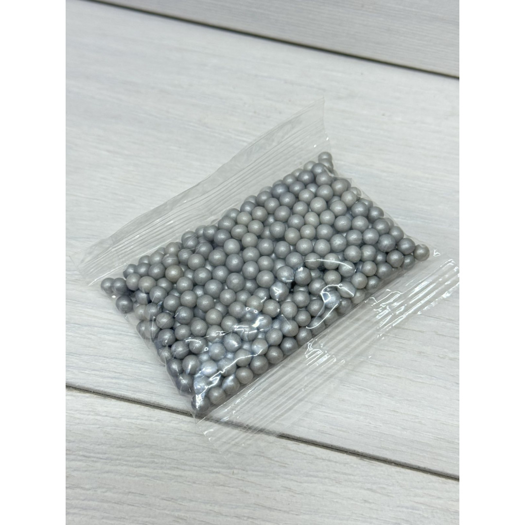 Посипка цукрова перл. сірий 50 грам