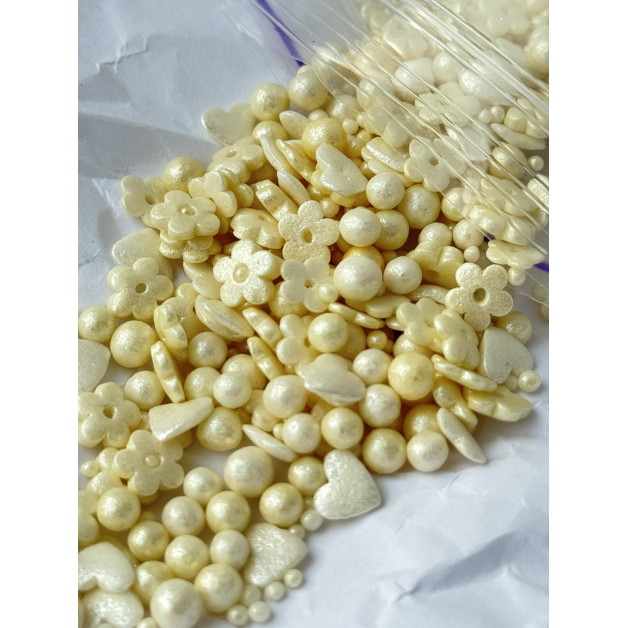 Посипка цукрова "Перламутровий мікс з кульками"№ 29 50 г