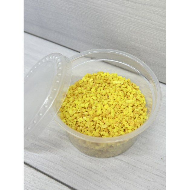 Посипка мигдальна меренга жовта 50 грам