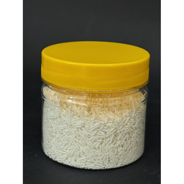 Посипка "Перламутрова паличка  Добрик "біла 100г