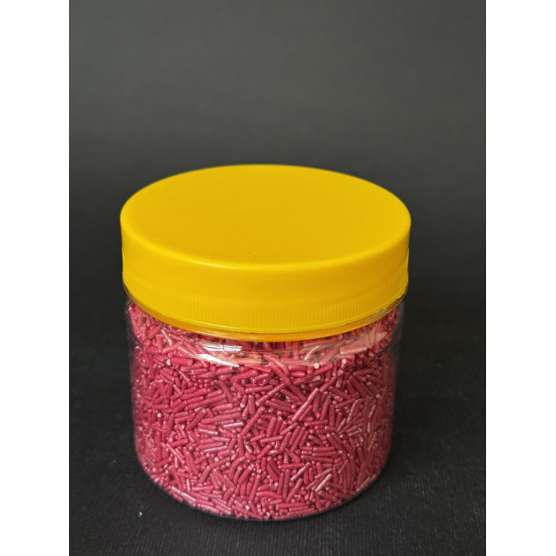 Посипка "Перламутрова паличка  Добрик "вишнева 100г