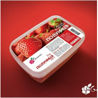 Пюре Полуниця заморожене 1 кг ЯГурман (без цукру)