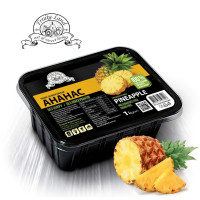 Пюре ананасу заморожене 1 кг Фрутіленд (без цукру)