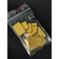 Шоколадні монети біткоїни 10 шт