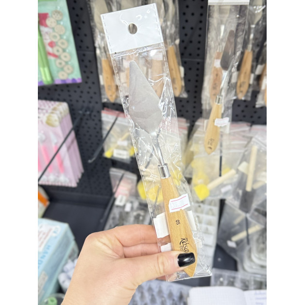 Шпатель металевий для айсінгу № 05