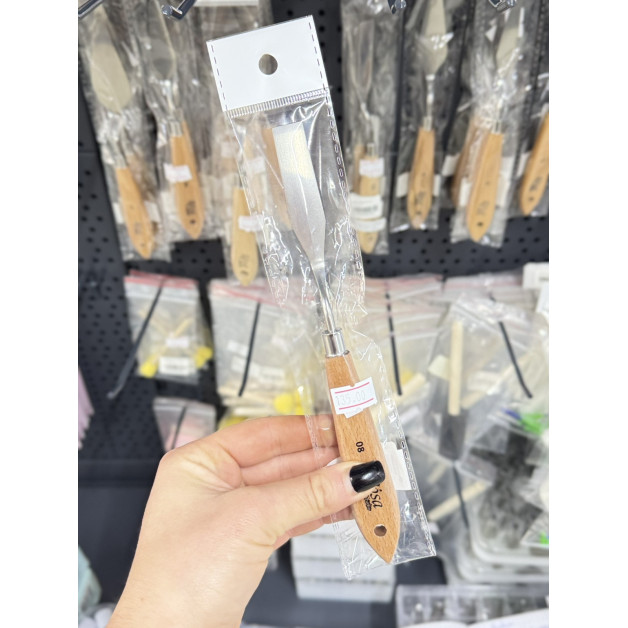 Шпатель металевий для айсінгу № 08