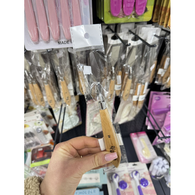 Шпатель металевий для айсінгу № 24