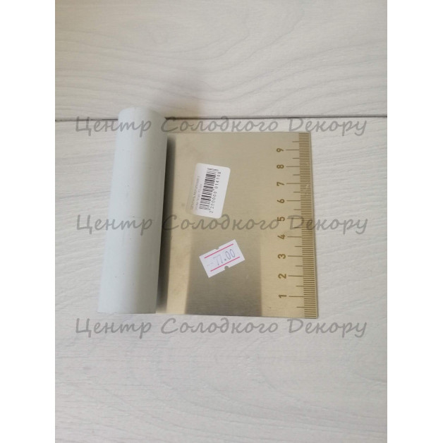 Шпатель металевий з розміткою 10 см