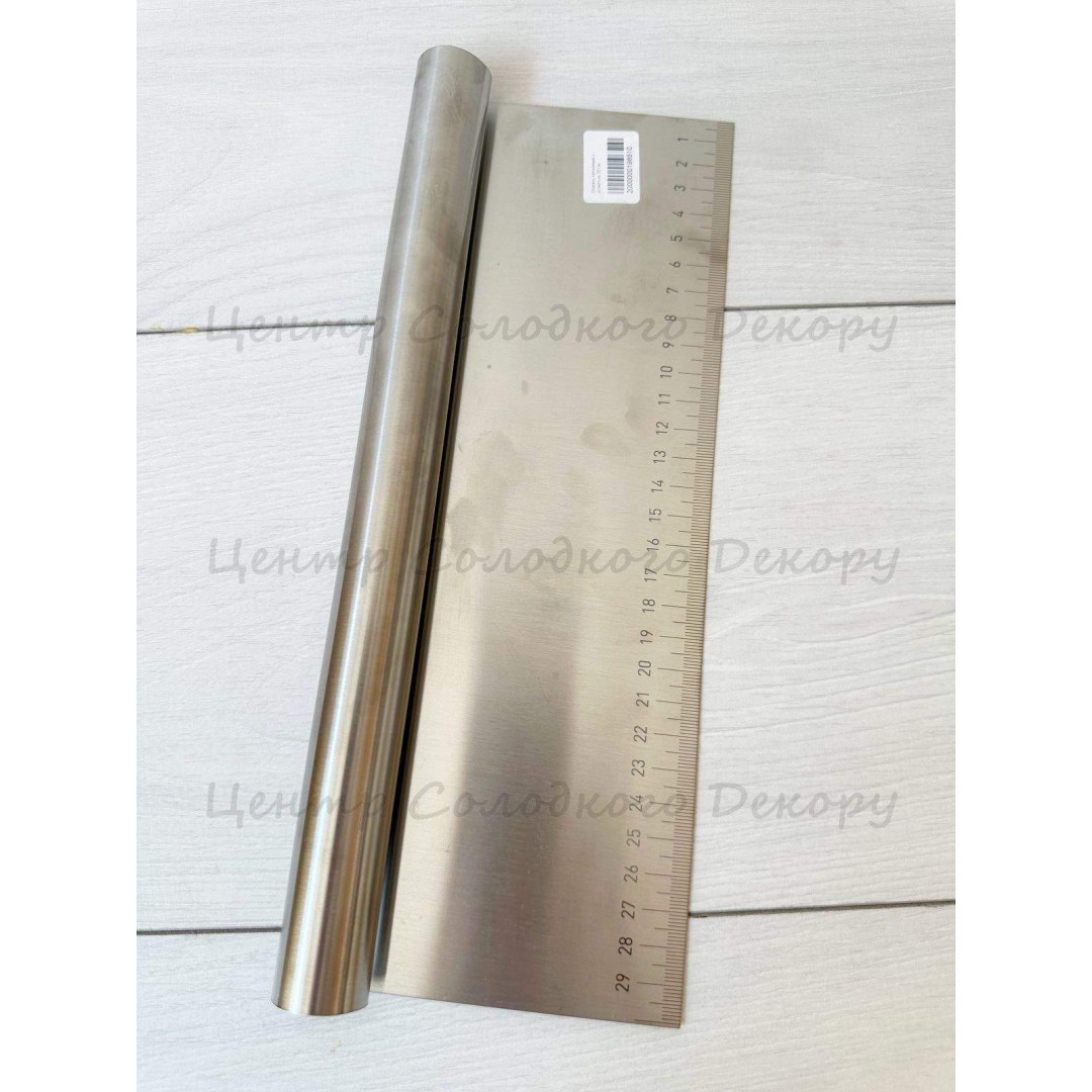 Шпатель металевий з розміткою 30 см