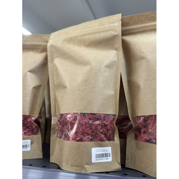 Сублімована полуниця шматочки 2-5 мм 50 грам