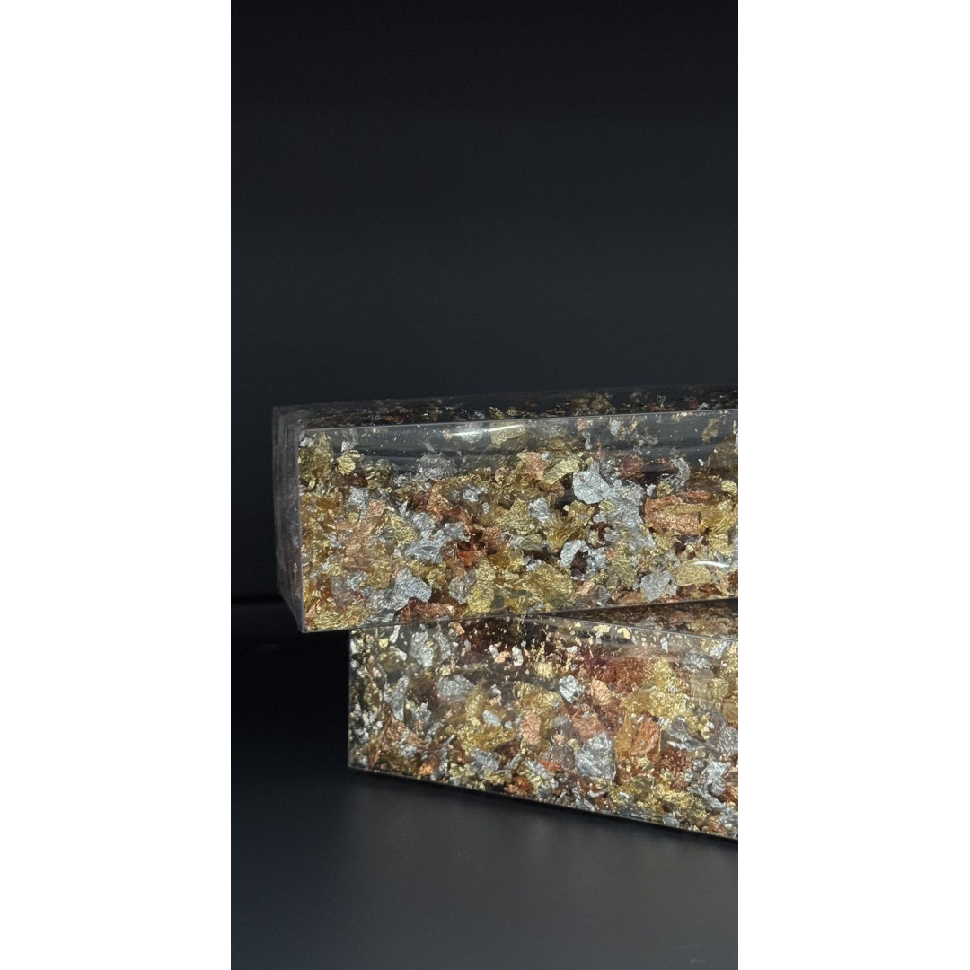 Сусальні пластівці коробочка