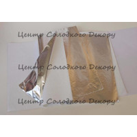 Сусальне срібло. книжечка 25 листів 15*15см.