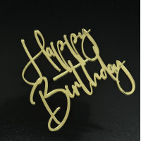 Топер пластик 90-№1(Золото)