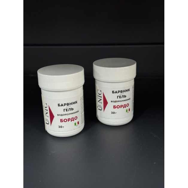 U NIC Барвник гелевий Бордо 30 г
