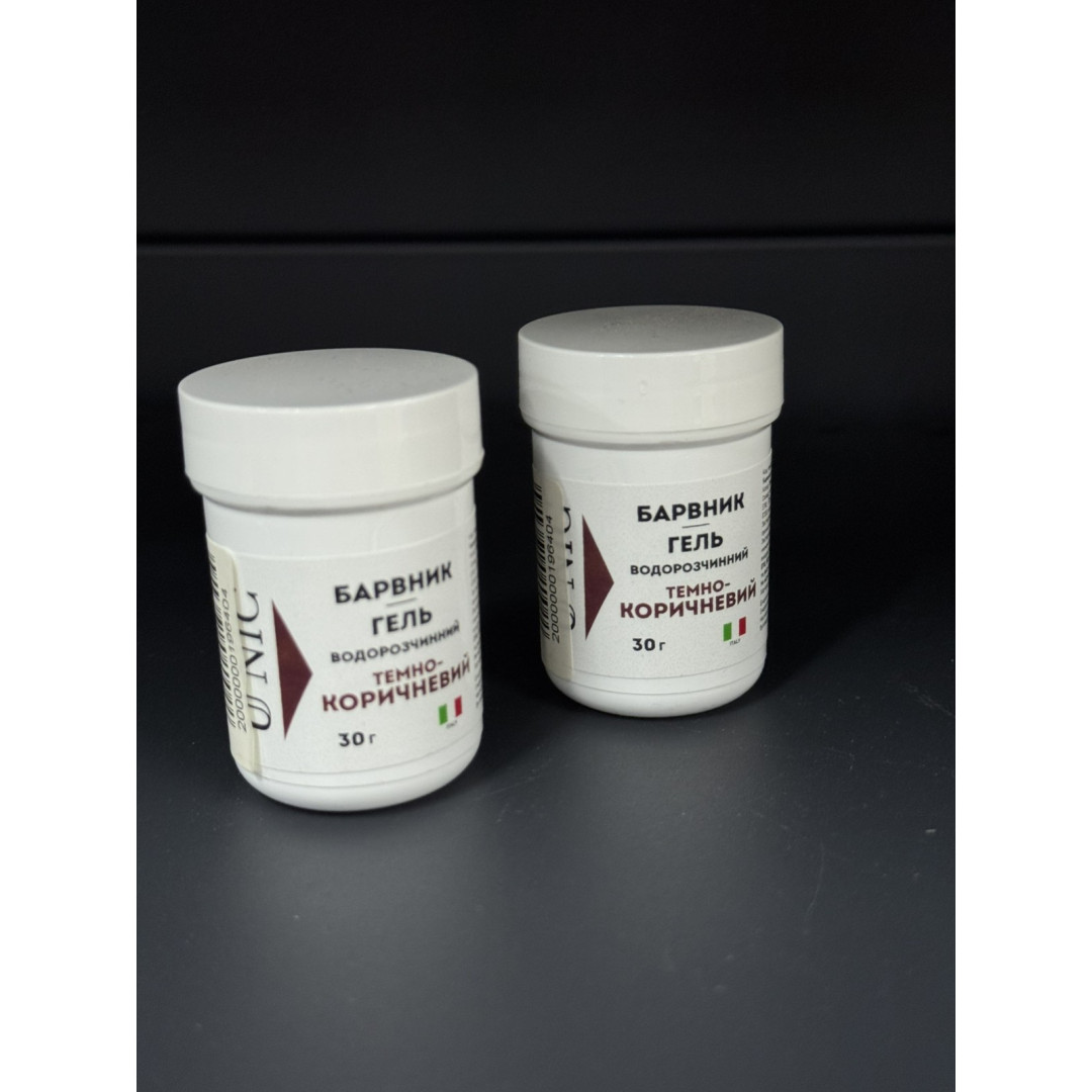 U NIC Барвник гелевий Темно-коричневий 30 г