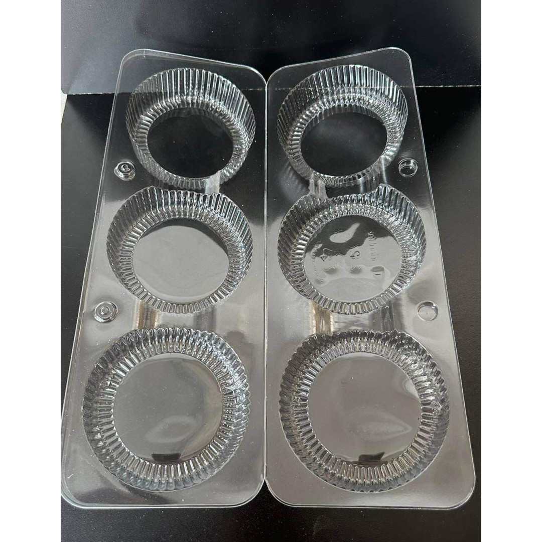 Упаковка пласт. пончик 3 шт (12 см)