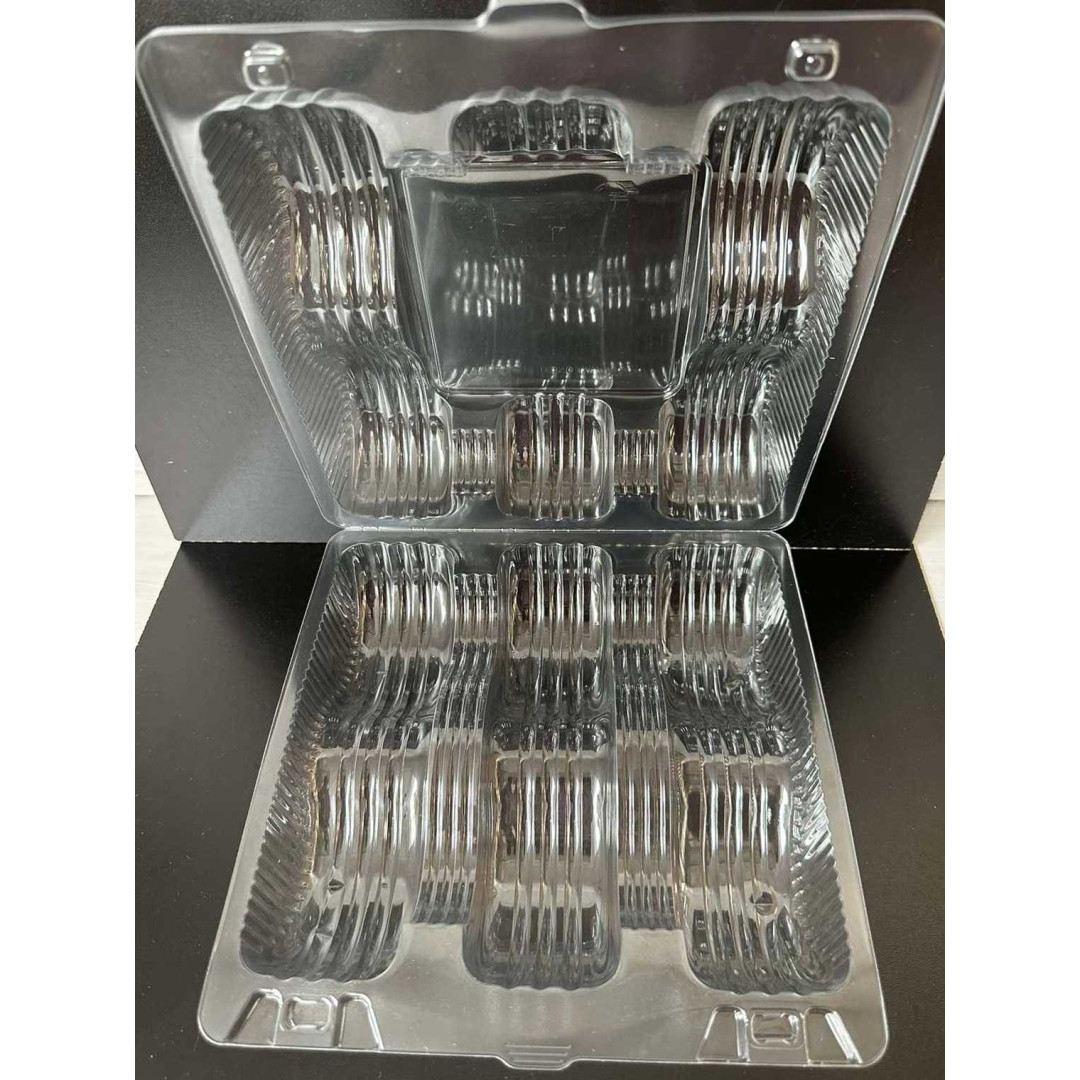 Упаковка пласт. пончик 6 шт (9 см)