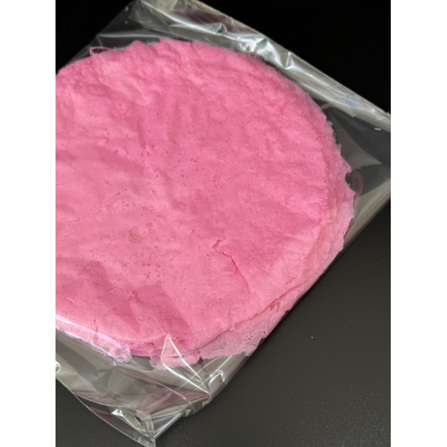 Вафельне мереживо рожеве 19-20 см 10 шт