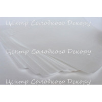 Вафельний папір ультратонкий білий 10 шт